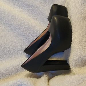 TOP Moda Ladies platform heels black